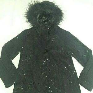 The Children's Place girls hooded Woven coat